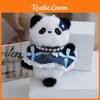 Плюшевая Панда Милый Брелок с Мягким Наполнителем из ПП Хлопка для Аксессуаров-Шармов для Сумки