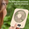 Handheld Fan for School Portable Desktop Fan, 5 Speed USB Rechargeable Small Adjustable Angle Cooling 180-degree Personal Home Office Dorm