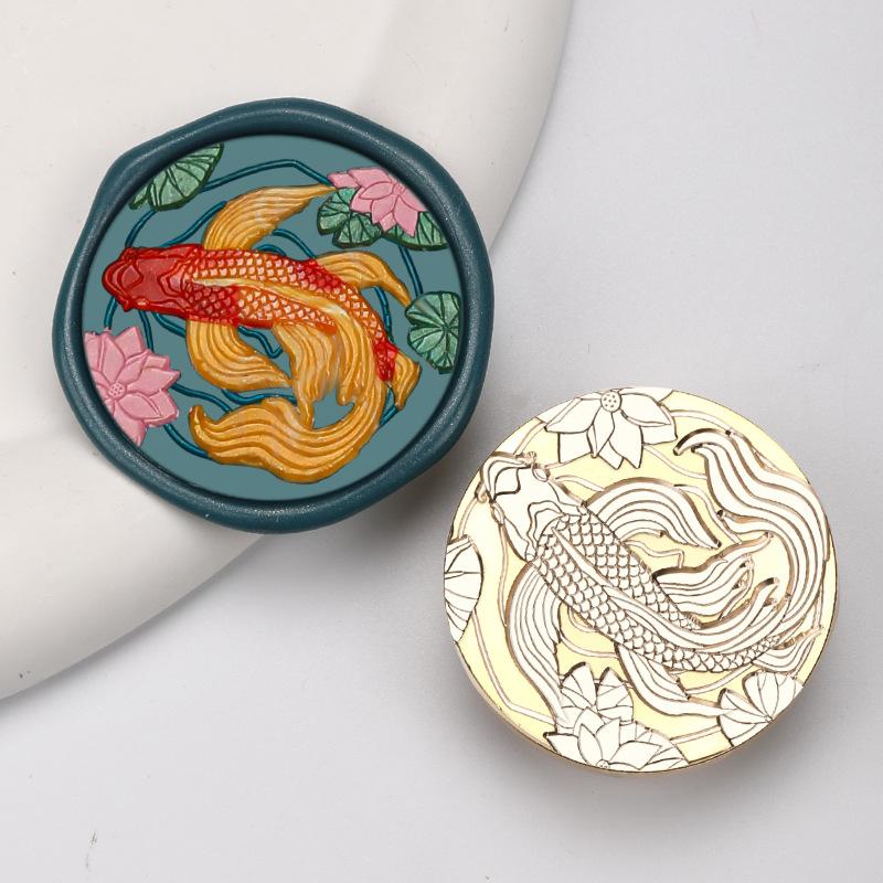 Сургучная печать для штемпельной головки Письмо Ретро Набор для печати Штампы Логотип для скрапбукинга Сургутский набор для печати Свадебный крафт Мыло Штампы 4 см