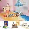 Birthday Pop-Up For Dad Greeting Card 3D Stereo Happy Fathers Day Card Handmade Gift
