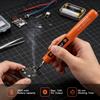Портативный цифровой набор паяльника 5 В/15 Вт USB Быстрый нагрев 180-450°C Регулируемая температура с насадками для ремонта плат