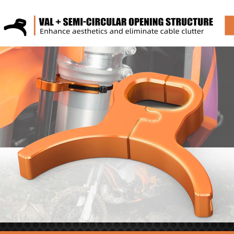 Front Brake Hose Line Guide Clamp Holder For 2022-2026 GasGas EC 300 EC 250 EW500F ES 350 MC EC EX 250F 350F 450F MC 125 EX 300