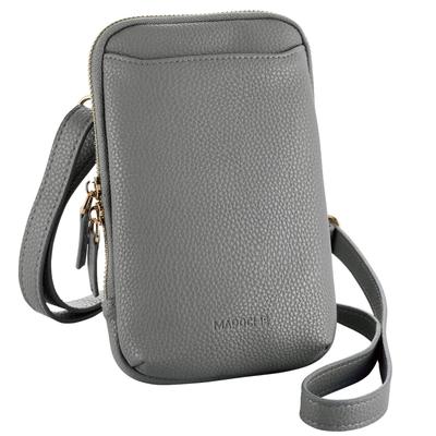 Сумка для смартфона на плечо MAPOCHE Series с матовой подкладкой, интегрированный тип кошелька [В комплект входит держатель BillCoinCard] [Совместим с умными