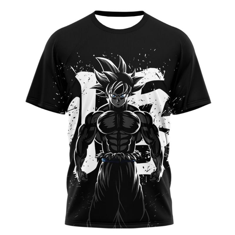 Новая футболка с 3D-печатью панели манги Веджетты из аниме Dragon Ball, унисекс