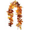 День благодарения Осень Листья Подвесная гирлянда Лоза Листья Украшение Осень Кленовые листья Лианы Для Свадебной вечеринки Домашнее украшение
