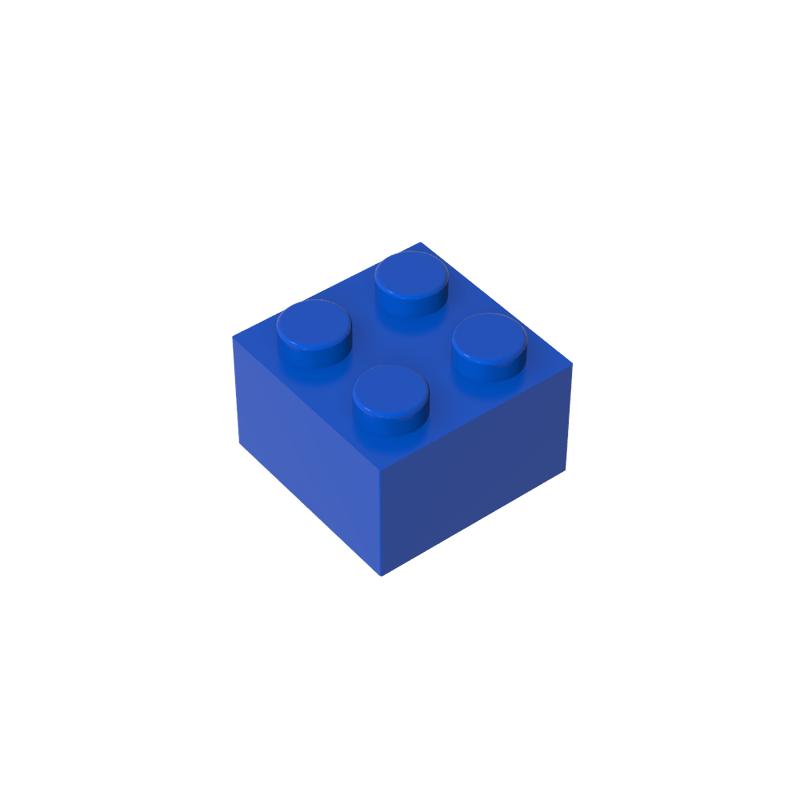 50 шт./лот Детали MOC 3003 Кирпич 2x2 Совместимые Фигурки Кирпичи DIY Сборка Строительные Блоки Частицы Детская Головоломка Развивающие Игрушки Подарок