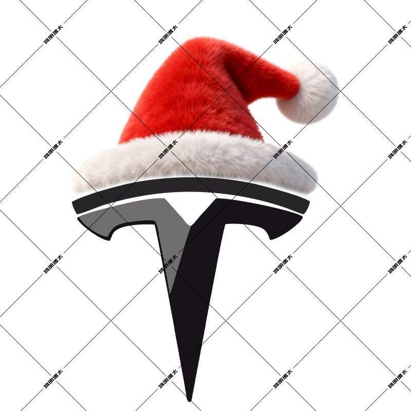 Tesla Judy Officer Rabbit Ear Hat Car Logo Cute Cartoon Decoration Sticker