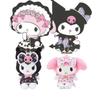 Очаровательное платье с цветочным принтом Куроми, плюшевая вешалка Sanrio, новый японский стиль, коллекционное