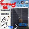 400000W 24V/12V Dual Output USB Solar Panel Flexible Monocrystalline Battery Charge Dual High Efficiency USB Solar Controller