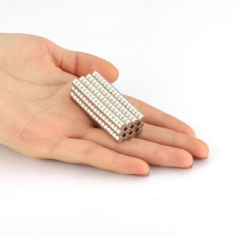 Powerful Neodymium Magnetic Discs With High Temp Resistance For Office And Craft Projects