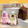 Doll Capybara Backpack Animal Shoulder Bag With Adjustable Straps Shoulder