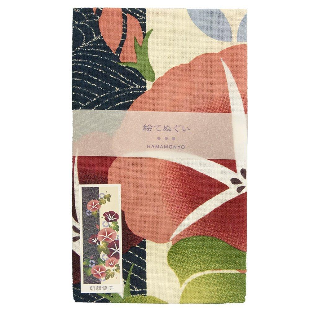 Хамамонё раскрасил Тенугуи Юми Асагао