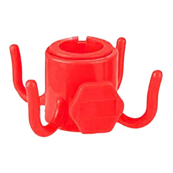 Parasol Hook Stable Portable Hard Wear-resistant Versatile Space-saving Multicolor Four Feet Beach Umbrella Hook Outdoor Supply