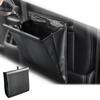 KINKA Car Trash Can with Magnetic No for Back with 5kg PU Large for Car Accessories and Storage Storage, Logo, Seat, Hooks, Capacity, Leather,