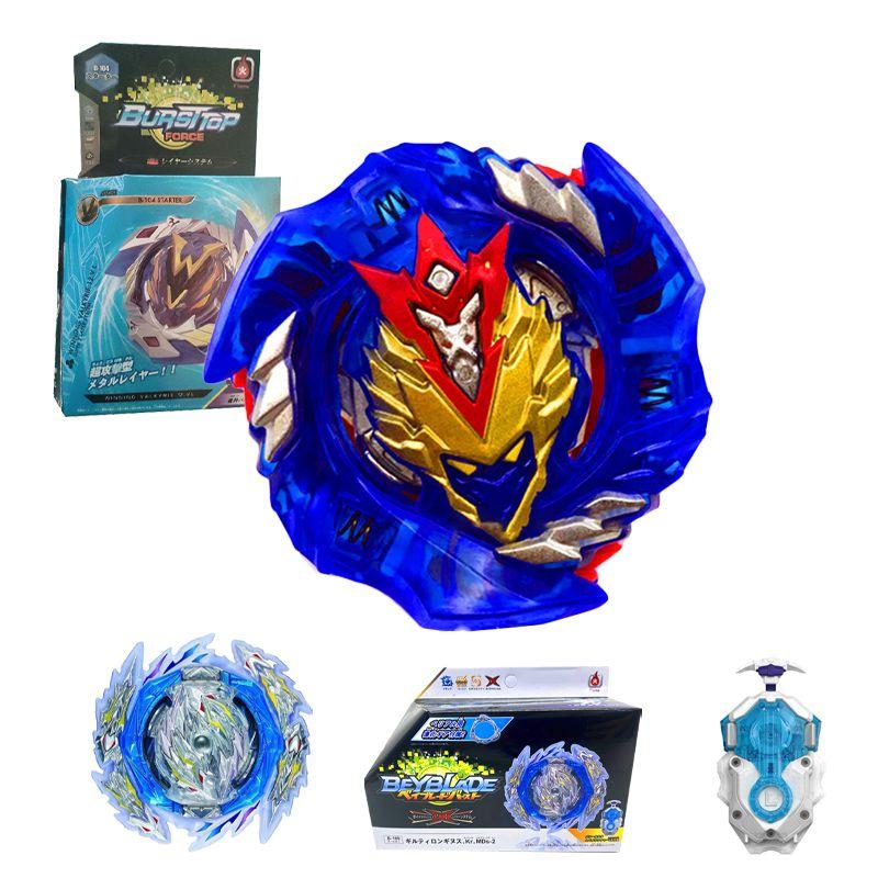 Beyblade Burst B-189 Святое Копье Вины Kr Mds-2 Красочный Спиннер с Рукояткой Запуска