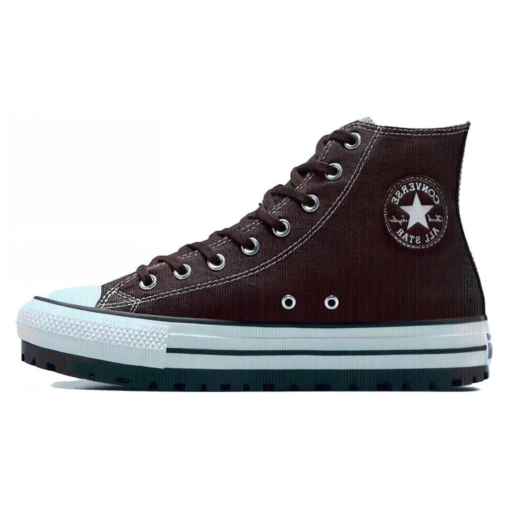 Converse Chuck Taylor All Star City Trek High Fresh Brew Unisex Sneakers Brown White Black A06601C