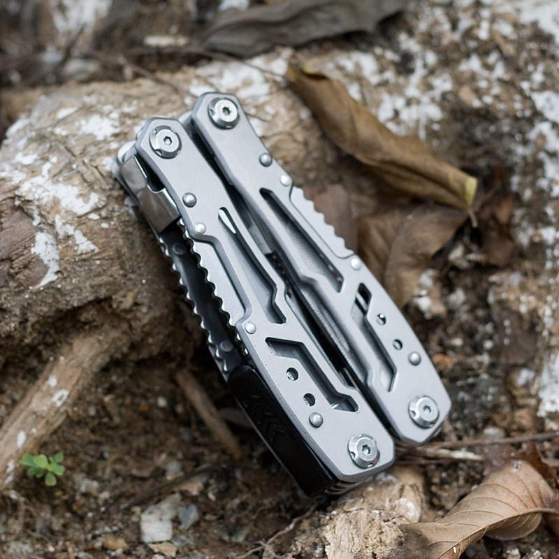 Креативные многофункциональные инструменты 15 в 1, складные плоскогубцы, многофункциональные инструменты для кемпинга, инструменты для выживания на открытом воздухе с нейлоновой сумкой