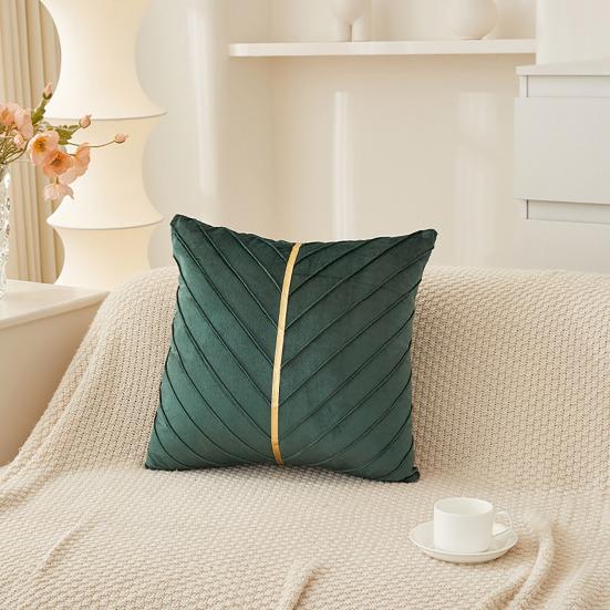 Чехол на подушку для дивана 18x18 дюймов, декоративная наволочка, однотонный чехол для подушки