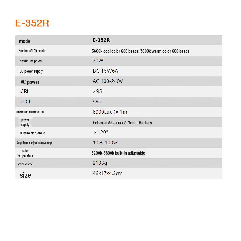 Yi Mei Jie 80W LED Flat Panel Fill Light