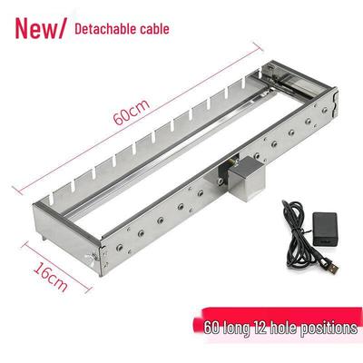 Dieruien 60см Автоматическая вращающаяся решетка для барбекю