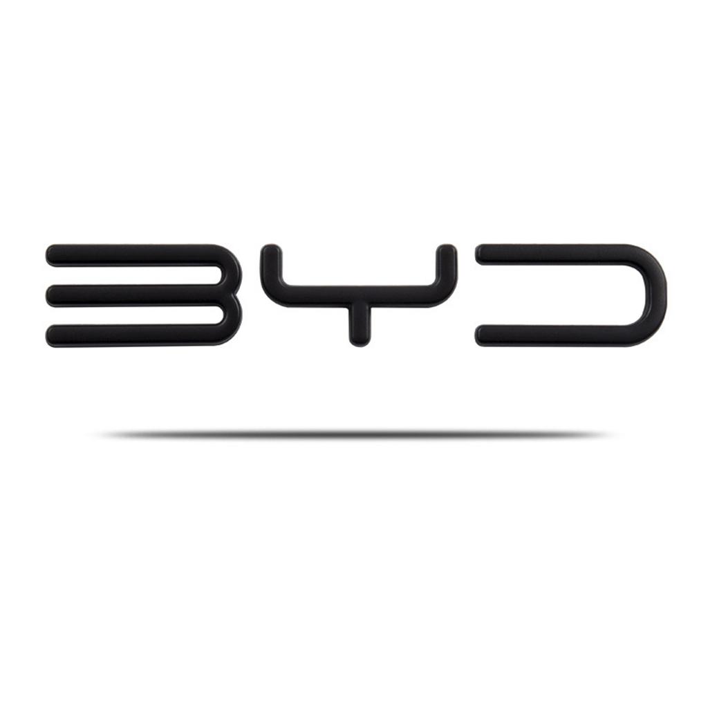 1 шт. 3D Металл Для Автомобиля BYD Буквы Логотип Значок Задняя Декорация Багажника Наклейка Эмблема Заднего Багажника Стайлинг Автоаксессуары