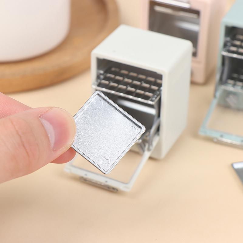 1PCS Dollhouse Miniature Kitchen Coffeemaker Electric Oven Microwave Oven Barbecue Machine Kitchen Electrical Model Pretend Toys