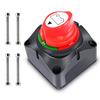 12V 200A Battery Battery Isolator Switch, Battery Disconnect Main Switch, Power Switch, Waterproof for Boat Yacht Car Motorcycle RV ATV UTV Vehicle