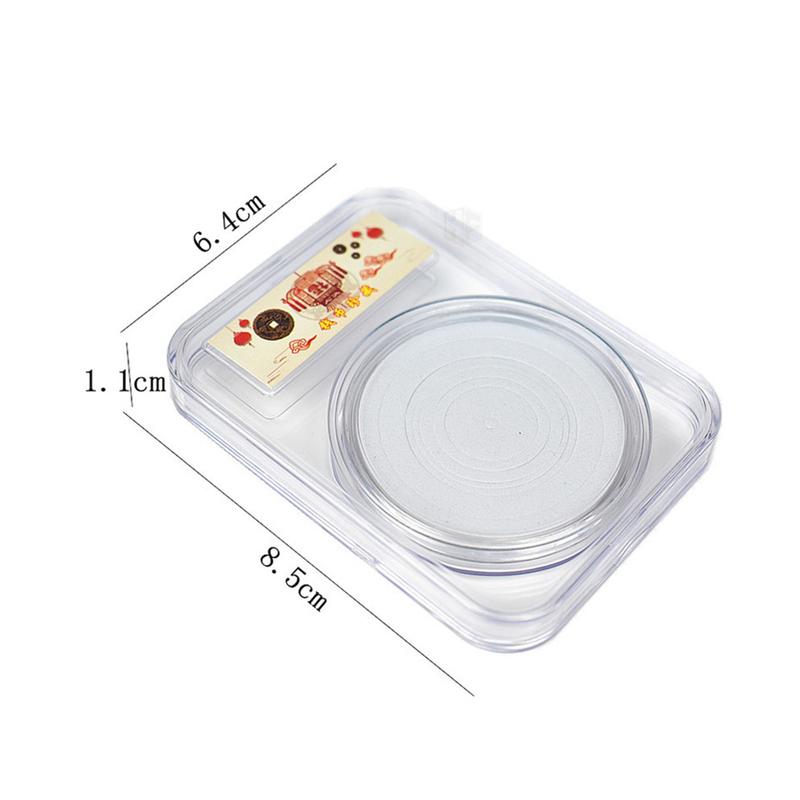 10Pcs Universal Coin Capsule Holder Storage Box Display Slab Case for 16mm 20mm 25mm 27mm 30mm 38mm 46mm Medal Coin Collection