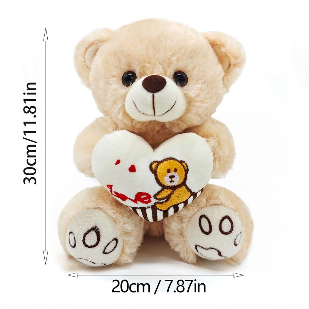 Мягкие игрушки Медведь Любовь Медведь Милая кукла медведь, чтобы выразить любовь Кукла Good Guy имитация животного подарок на день рождения и праздник