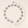Waist Chain Women'S High Sense Women'S Retro Flower Waist Chain With Skirt Metal Chain Belt