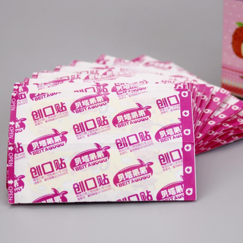 Мультяшный пластырь, лейкопластырь для оказания первой помощи, гемостаз, симпатичный водонепроницаемый мини-детский мультяшный пластырь