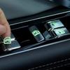 Car Function Key Switch Button Luminous Car Sticker Waterproof and Wear-Resistant Fluorescent Sticker Car Window Lift Switch