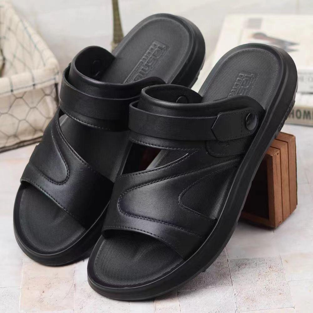 New Summer Men's Slippers Casual Beach Shoes All-match Men's Non-slip Sandals Casual Flip Flops Slippers