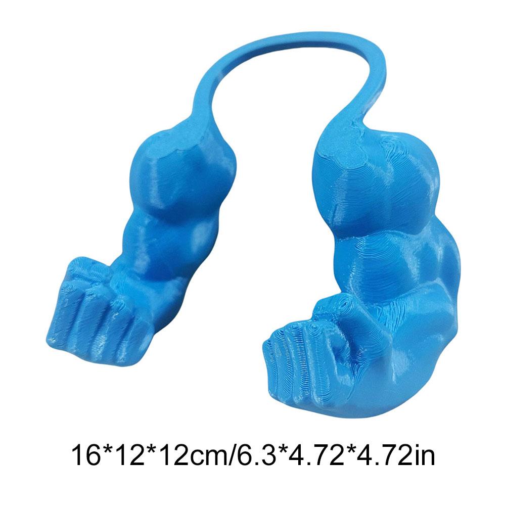 Кошачьи мускулистые руки 3D-печать Креативный смешной кот Подвесной декор на шею Аксессуары для костюма питомца для косплея на Хэллоуин, вечеринку по случаю дня рождения