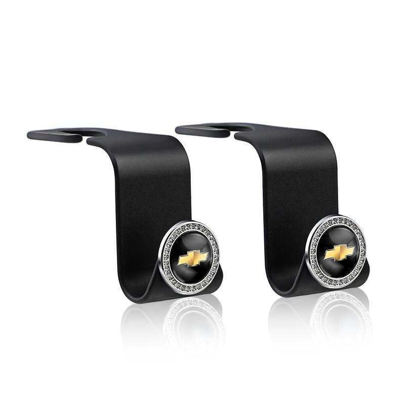 AABHM1 2Pcs Car Seat Back Hooks Auto Accessories For Chevrolet CRUZE Spark  Tracker Epica Nubira Malibu Optra Lanos SS Z71 Sail Captiva