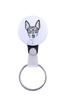 Toy Fox Terrier, American Toy Terrier, Amertoy - Keychain with a Dog Portrait, Pendant with the Brand's Own Art-Dog Graphics
