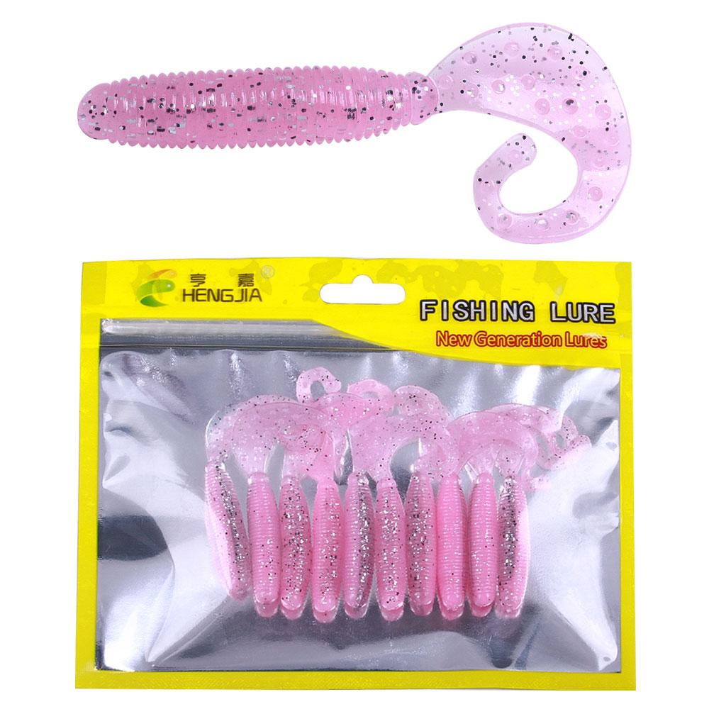 Мягкие рыболовные приманки Мягкие пластиковые искусственные приманки с хвостом isca pesca, протеиновая приманка для ловли червя, приманки для личинки