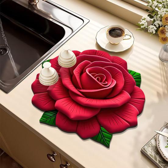 Впитывающий декоративный коврик для пола Yousheng, кухонная теплоизоляционная подставка, термостойкий протектор для пола