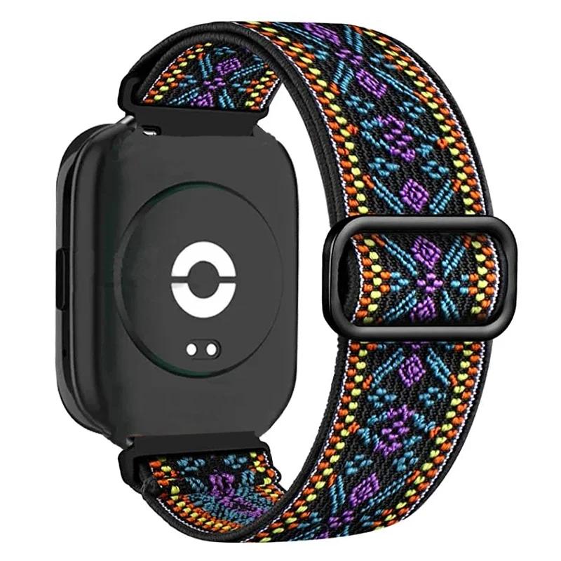 Классический нейлоновый ремешок для Xiaomi Redmi Watch 3 Active/Lite, эластичный сменный браслет Correa Belt для Redmi Watch 3 Lite