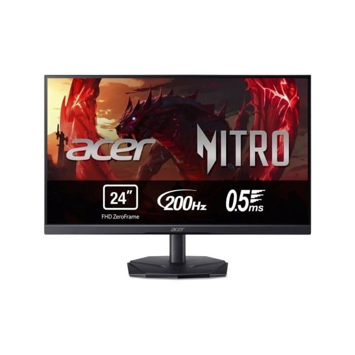 Monitor Acer Nitro KG241YX3BIP 23.8" FHD 200Hz VA FreeSync Premium HDR10