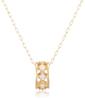K18 Yellow Gold Necklace 111931123008 [Yondo Sea] 4℃ Women's