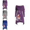 Stylish Ladies Christmas Santa Claus Sweater Jumper With Cozy Long Sleeve Design