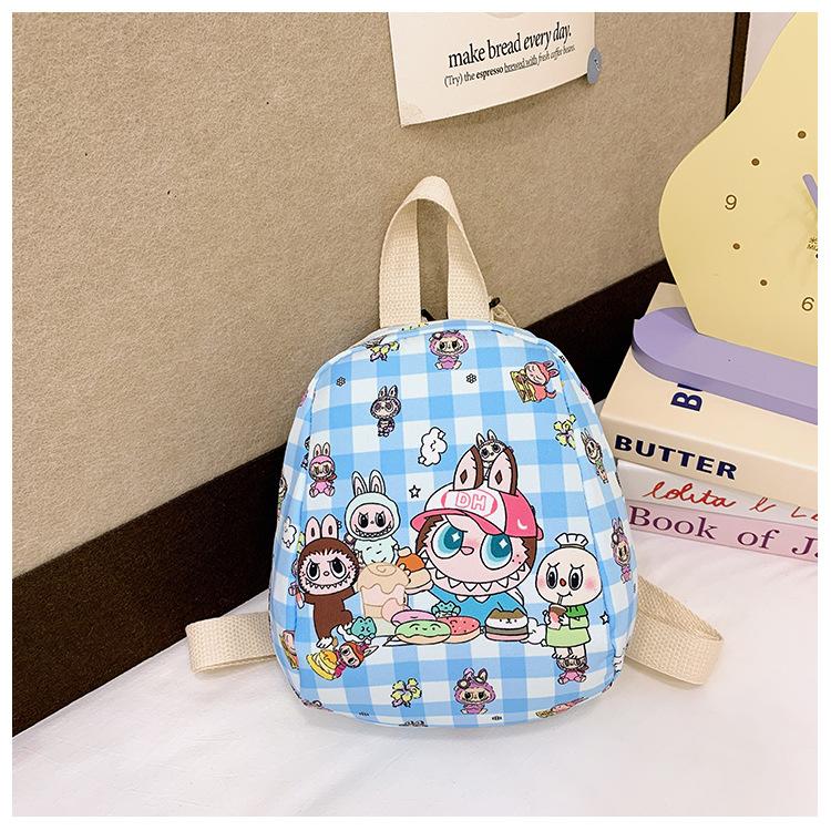 Labubu School Bag New Bag Cute Cartoon Small School Bag Casual Trend Versatile Backpack