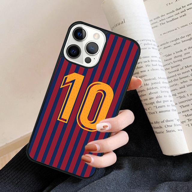 Чехол для телефона Футбольный номер 10 Для iPhone 17 Air 16 15 14 plus 11 12 13 pro max coque Оболочка Fundas