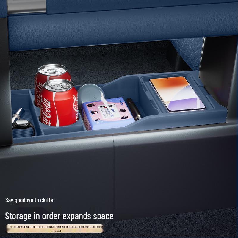 Совместимо с силиконовым контейнером/органайзером/футляром для очков под Formula Leopard Titanium 7 (Модель 25) Центральная консоль.