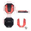 Universal Scooter Motorcycle Bike Kickstand Extender Foot Side Stand Extension Pad Support Plate Anti-skid Enlarged Base