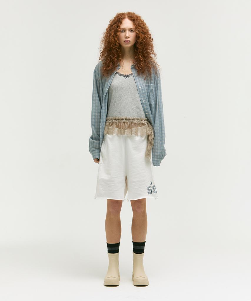 Резиновые сапоги Margesherwood Ribbon Short_Слоновая кость
