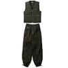 Жилет Toraichi Длинные бриджи Рабочая одежда Работа Строительство L x Размер Оливково-коричневый [Toraichi] & (4309s611414) Комплект, Брюки, Кникербокеры, Рабочая одежда, W85, 65