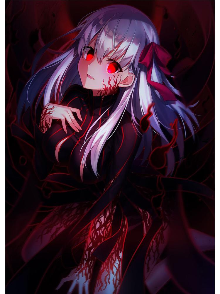 Fate Stay Night Япония аниме постер с фильмами Kawaii Холст Картина Настенная картина для детей Гостиная Украшение дома