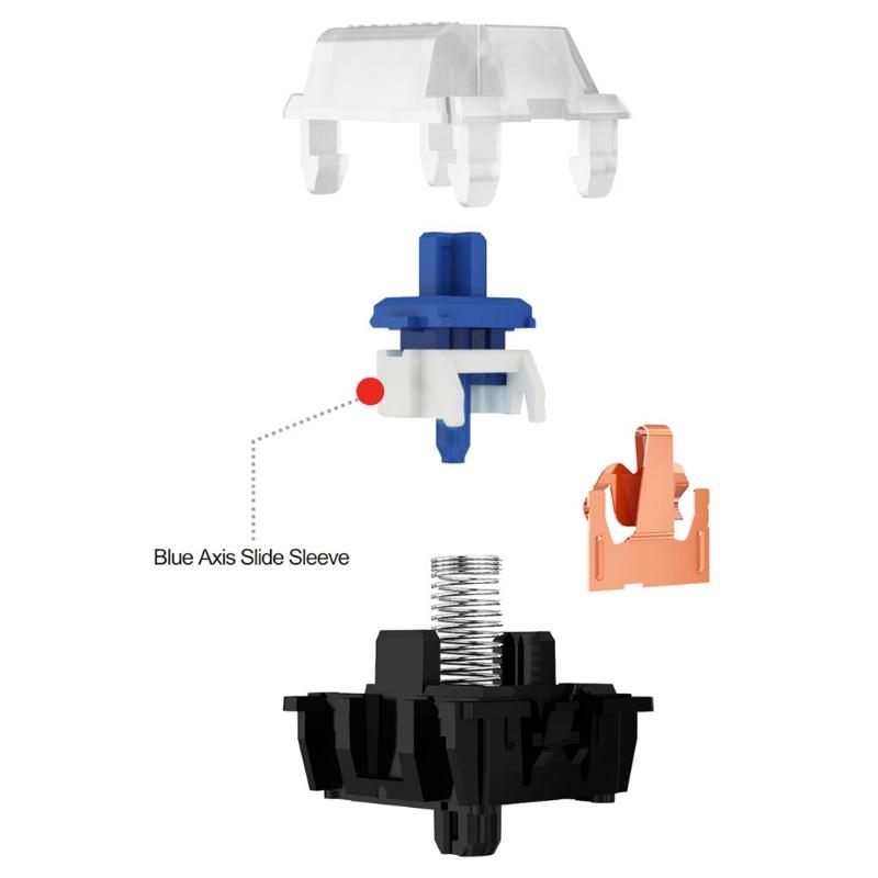Yellow Silver Green Blue Red Brown Black Switch Optics Switches For Mechanical Keyboard SK61 GK64 GK61